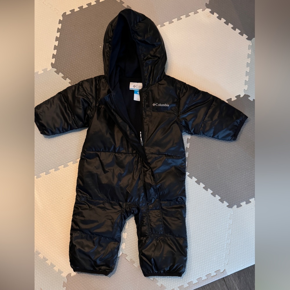 Columbia Baby Snowsuit 3-6 months Black